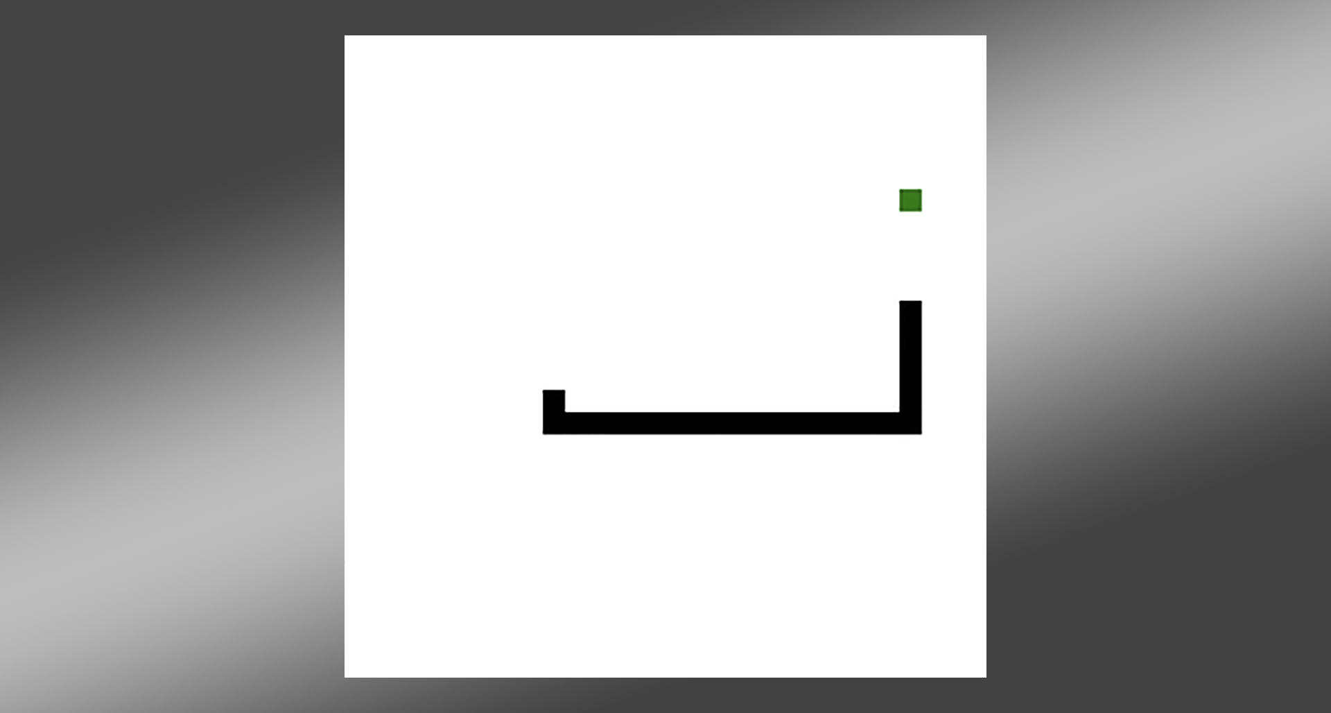 screen shot of snake the game